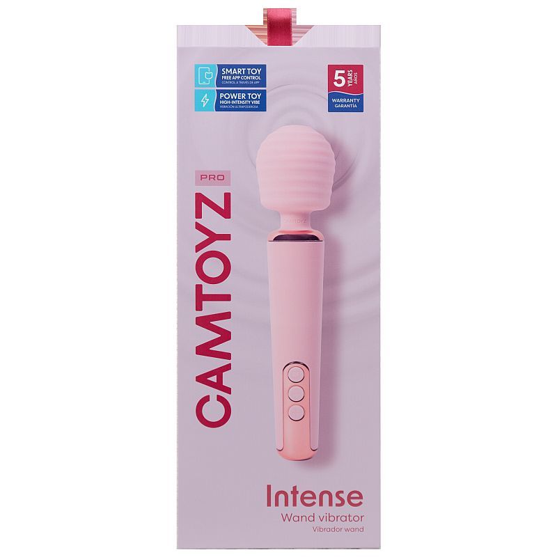 Intense Camtoyz Wand Vibrator – App-Controlled Powerful Wand Vibrator > Sex Toys > Massage Wands - Tophatter Daily Deals