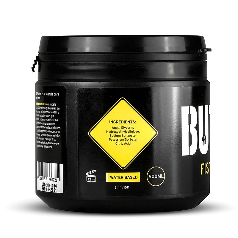 Buttr Fisting Gel 500ml Water-Based Lubricant for Anal Play > Lube > Fisting - Tophatter Daily Deals