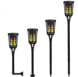 Anti-True Flame Solar Torch Light 96Led 0 - Tophatter Daily Deals