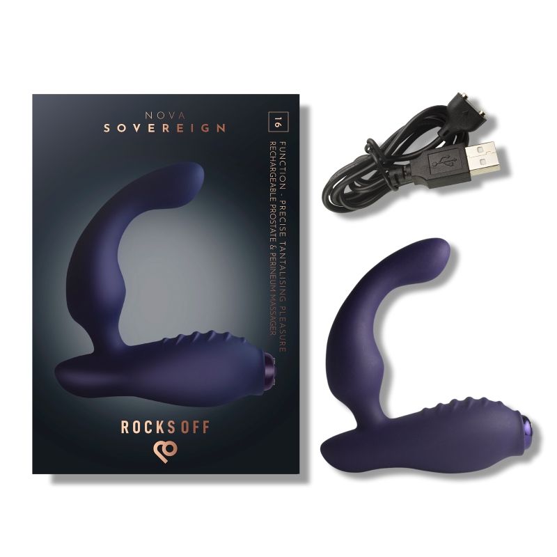 Nova Sovereign Smooth P Spot Vibrator > Anal Range > Prostate Plugs - Tophatter Daily Deals