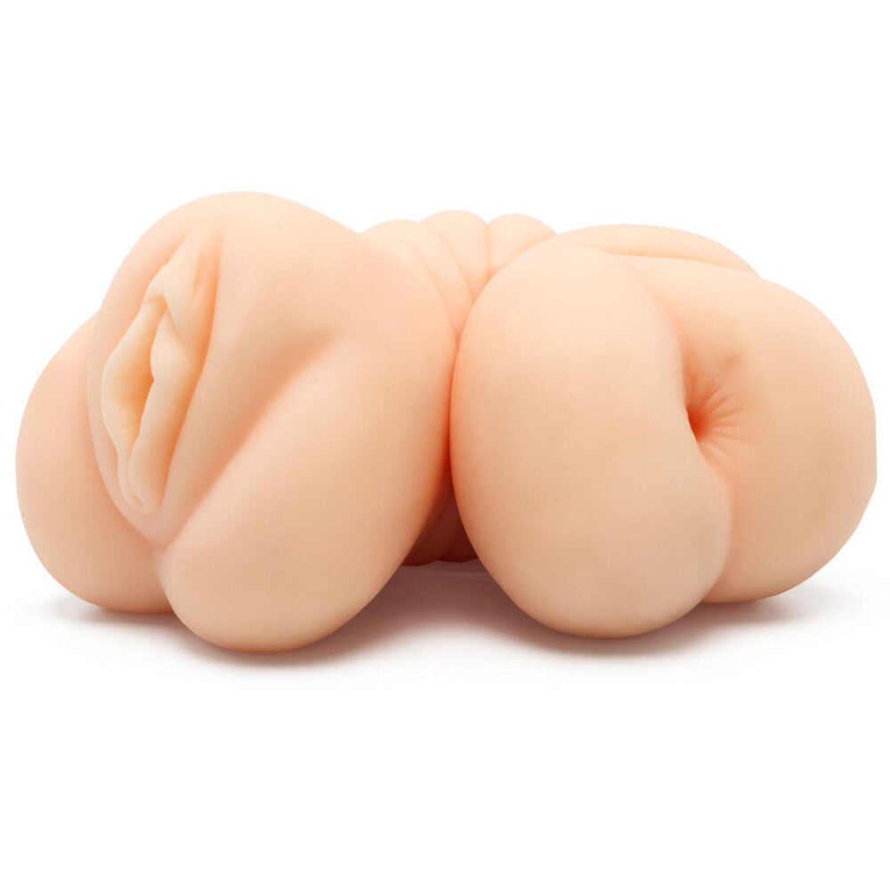 Bangers Snug Double Pussy and Ass – Dual Orifice Masturbator > Sex Toys For Men > Masturbators > Manual - Tophatter Daily Deals