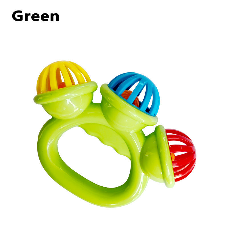 Baby Toys Handbell Educational Toys Green Handbell 0 - Tophatter Daily Deals