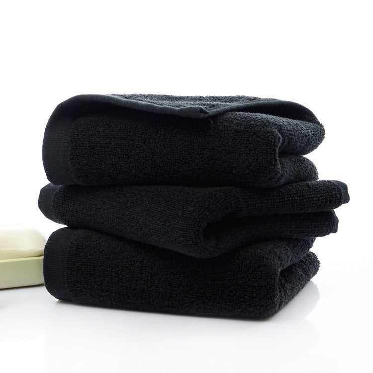 21 strands of black cotton towels 0 - Tophatter Daily Deals
