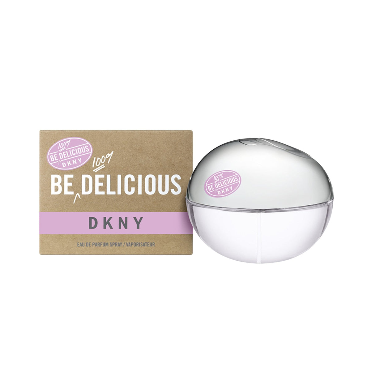DKNY Be 100% Delicious Eau De Parfum 30ml Spray - Tophatter Daily Deals