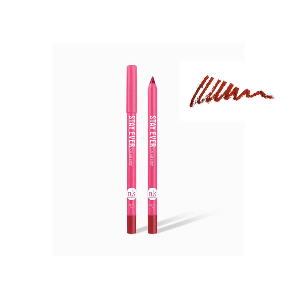 Nicka K Stay Ever Gel Lipliner - Candied Apple Default Title - Tophatter Daily Deals