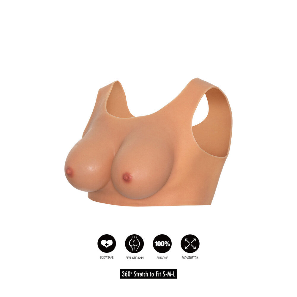 Hidden Desire Alter Ego Crop Top With DCup Breasts > Clothes > Accessories - Tophatter Daily Deals