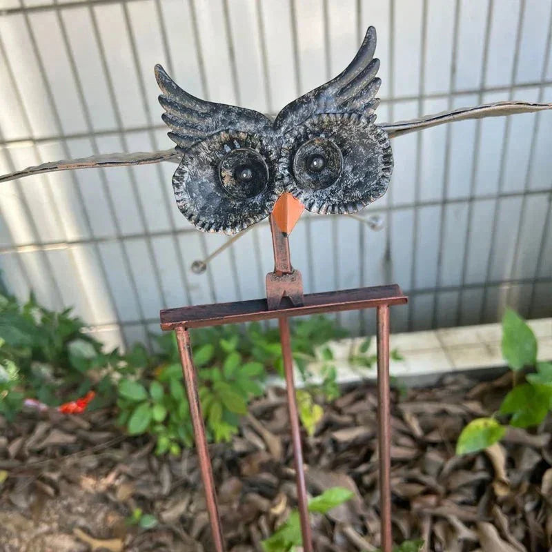 Eagle Wind Spinner Garden Stake Outdoor Patio Decor - Tophatter Daily Deals