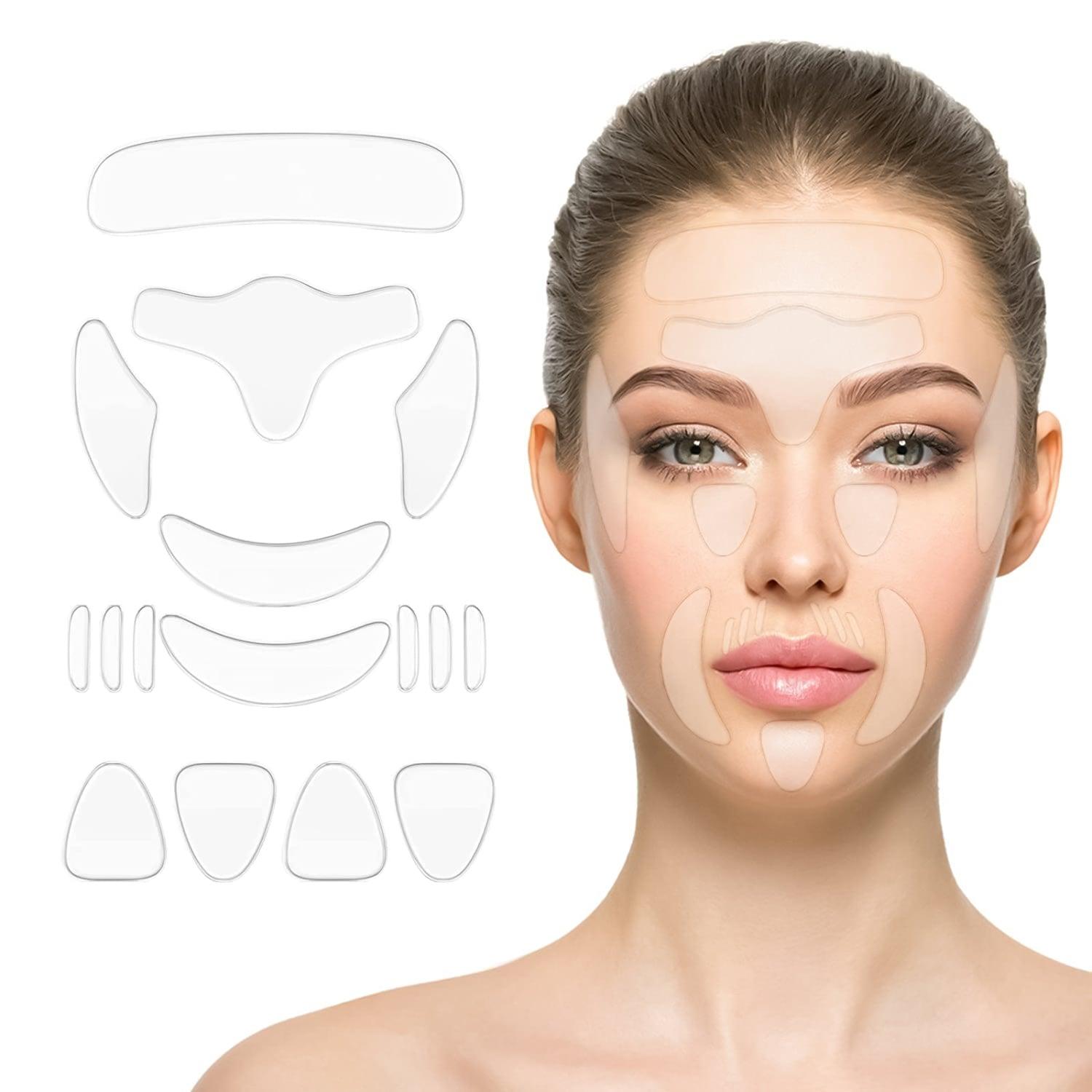 Silicone Wrinkle Patches - 16Pcs Silicone Anti Wrinkle Pad Patches For Face Eye Forehead Health & Beauty - Tophatter Daily Deals