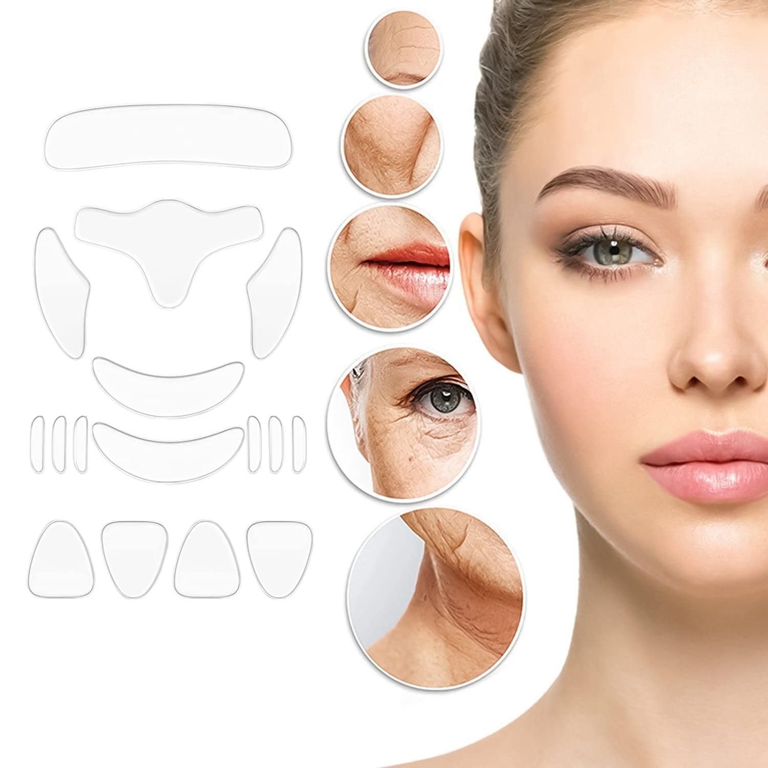 Silicone Wrinkle Patches - 16Pcs Silicone Anti Wrinkle Pad Patches For Face Eye Forehead Health & Beauty - Tophatter Daily Deals