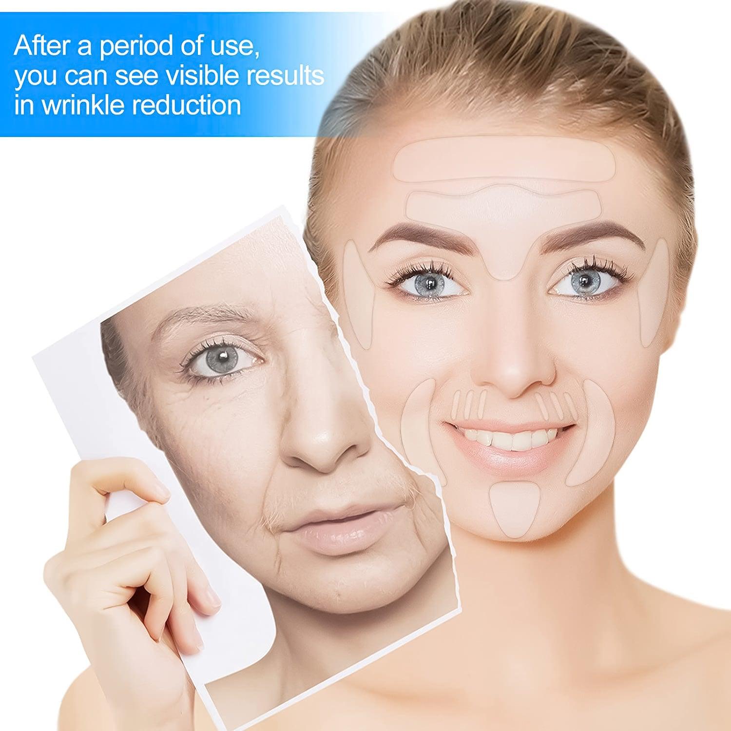 Silicone Wrinkle Patches - 16Pcs Silicone Anti Wrinkle Pad Patches For Face Eye Forehead Health & Beauty - Tophatter Daily Deals