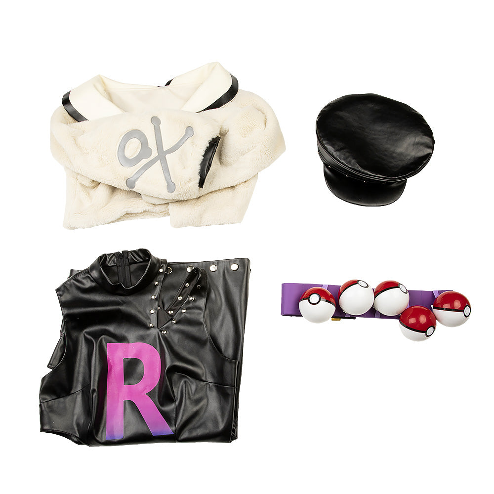 PM feat. Vocal Idol Project VOLTAGE Team Rocket PARTY ROCK ETERNITY Cosplay Costume - Tophatter Daily Deals