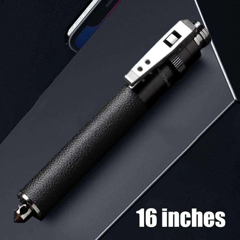 AUTOMATIC SPRING TELESCOPIC STICK SELF-DEFENSE TOOL 16 inches - Tophatter Daily Deals