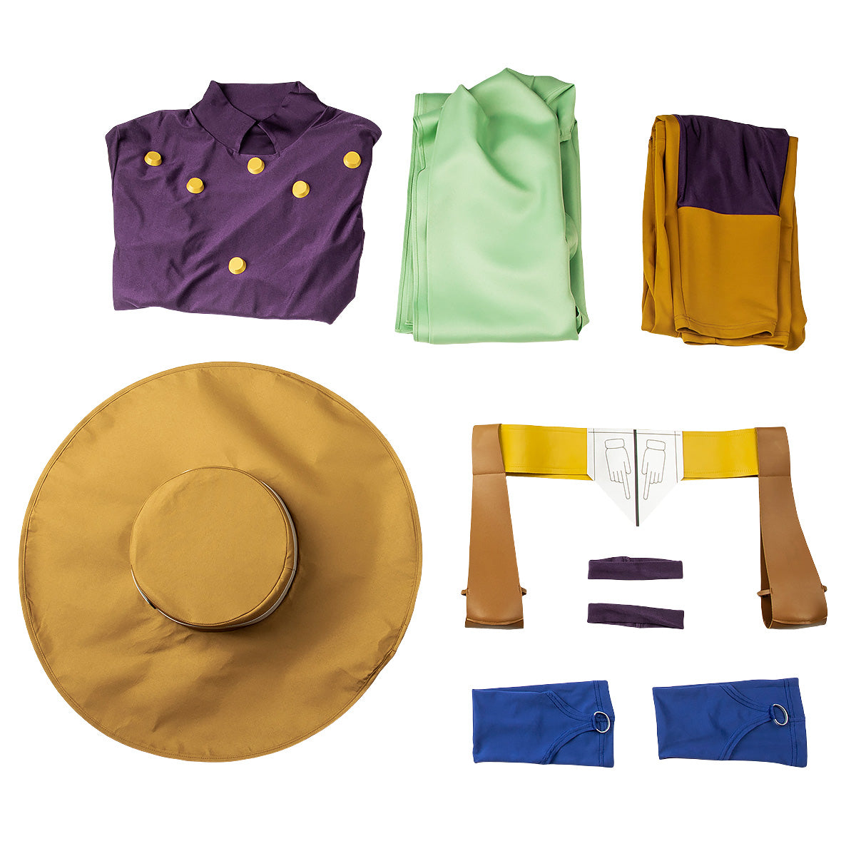 JoJo's Bizarre Adventure: Steel Ball Run Anime Gyro Zeppeli Cosplay Costume Costume - Tophatter Daily Deals