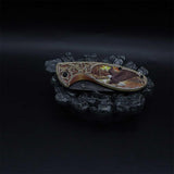 3D Sculpture Eagle Relief Folding Knife - Tophatter Daily Deals