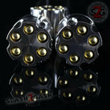 Revolver Bullet Herb Grinder Tobacco Mill - Small 1.6 Inch 3 piece Smoking Accessories - Tophatter Daily Deals