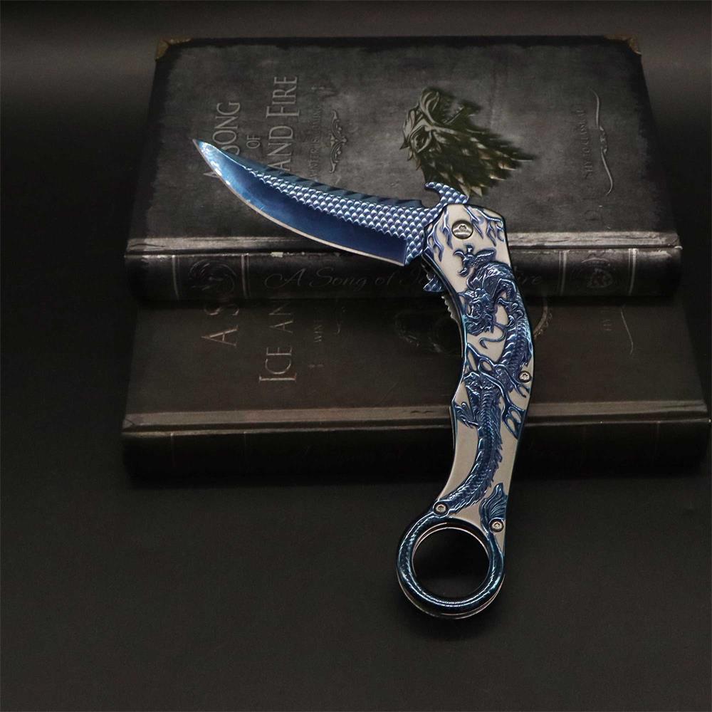 Eastern Dragon Folding Knife - Tophatter Daily Deals