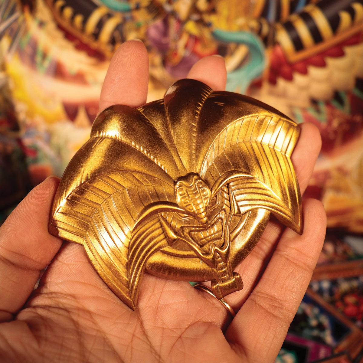 Yu-Gi-Oh! – Limited Edition Exodia Head Medallion Replica Coin - Tophatter Daily Deals