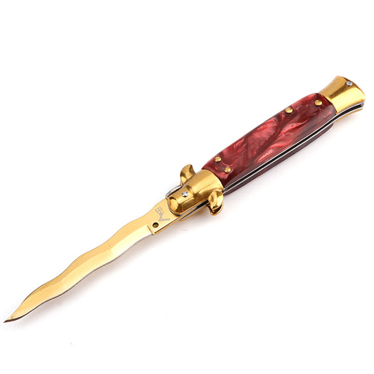 AKC Mafia Stiletto Pocket Knife A5 - Tophatter Daily Deals
