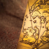 The Elder Scrolls – Limited Edition Metal Map of Tamriel Collectible - Tophatter Daily Deals