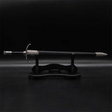 Thrones Longclaw Direwolf Sword Metal Blunt Model Replica With Display Holder - Tophatter Daily Deals
