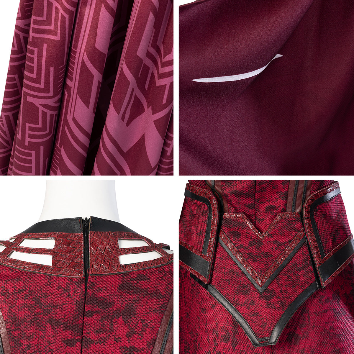 Marvel Doctor Strange in the Multiverse of Madness Wanda Maximoff Witch Premium Edition Cosplay Costume Costume - Tophatter Daily Deals