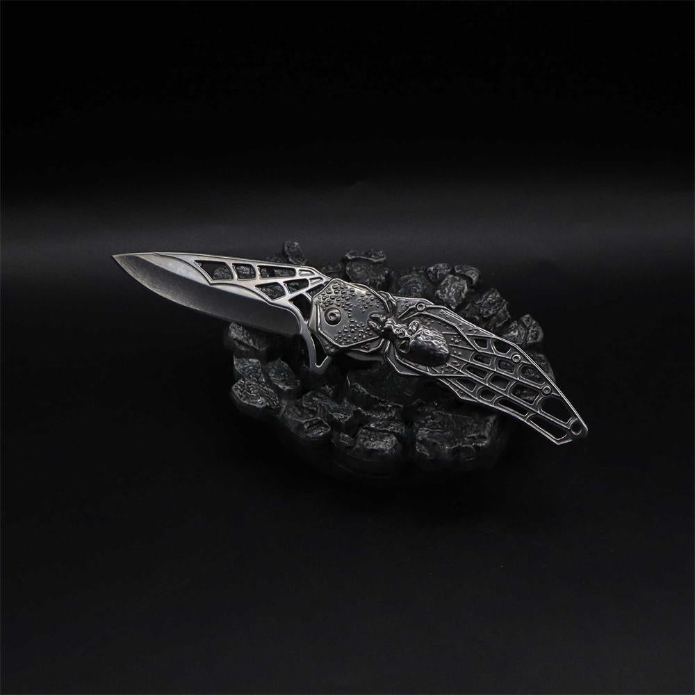 3D Skeleton Spider Folding Knife - Tophatter Daily Deals
