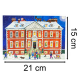 Country House Christmas - Christmas Advent Calendar Greetings Card & Envelope Advent Calendar - Tophatter Daily Deals