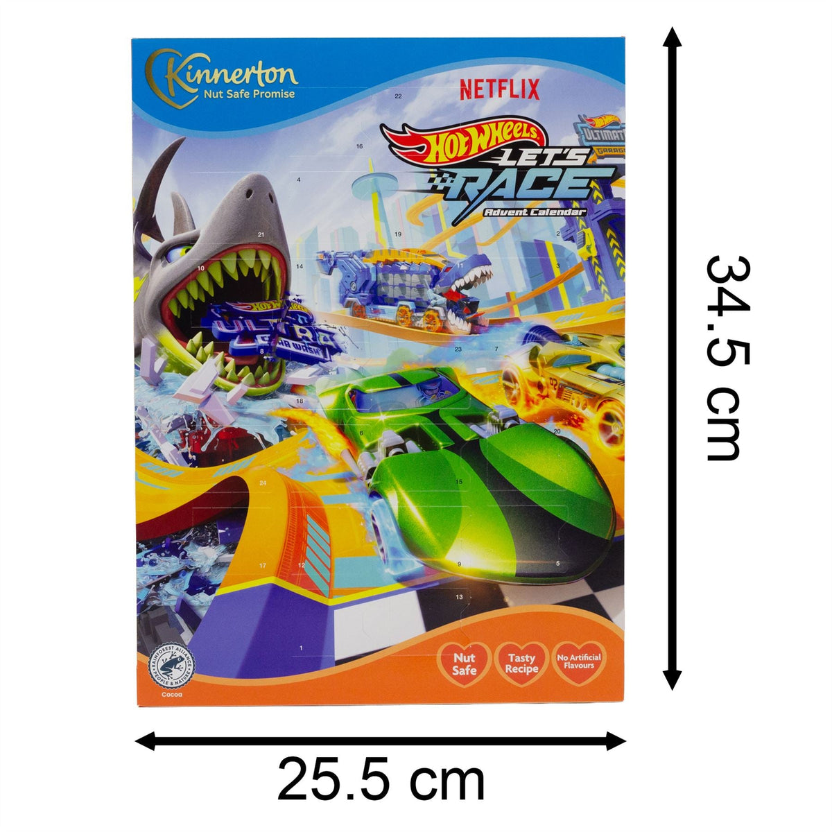 Kids Hot Wheels Chocolate Advent Calendar | Children's Christmas Advent Calendar Advent Calendar - Tophatter Daily Deals
