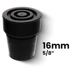 Add An Extra Cane Tip - Premium Rubber Steel Inserted 16mm Upsell - Tophatter Daily Deals