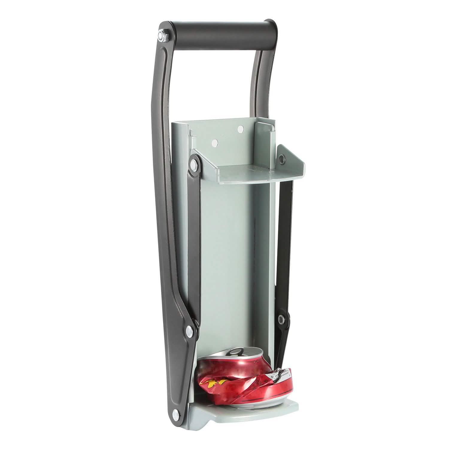 16oz Can Crusher Heavy Duty Metal with Bottle Opener Wall Mounted Kitchen Tools & Gadgets - Tophatter Daily Deals