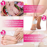 17-Pieces Set: Electric Foot Callus Remover with Vacuum Foot Grinder Rechargeable Beauty & Personal Care - Tophatter Daily Deals