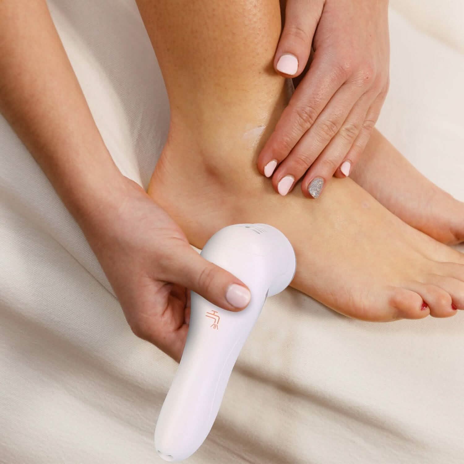 17-Pieces Set: Electric Foot Callus Remover with Vacuum Foot Grinder Rechargeable Beauty & Personal Care - Tophatter Daily Deals