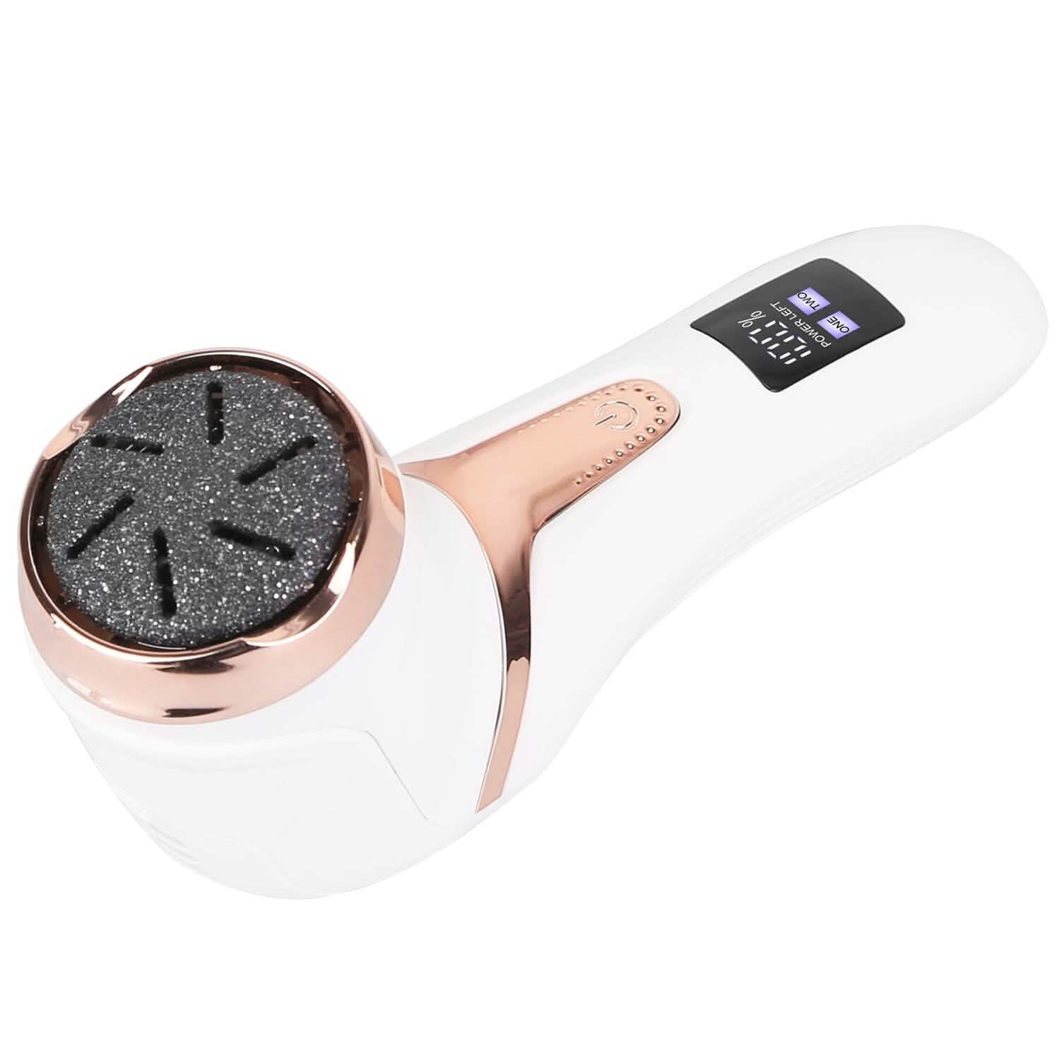 17-Pieces Set: Electric Foot Callus Remover with Vacuum Foot Grinder Rechargeable Beauty & Personal Care - Tophatter Daily Deals