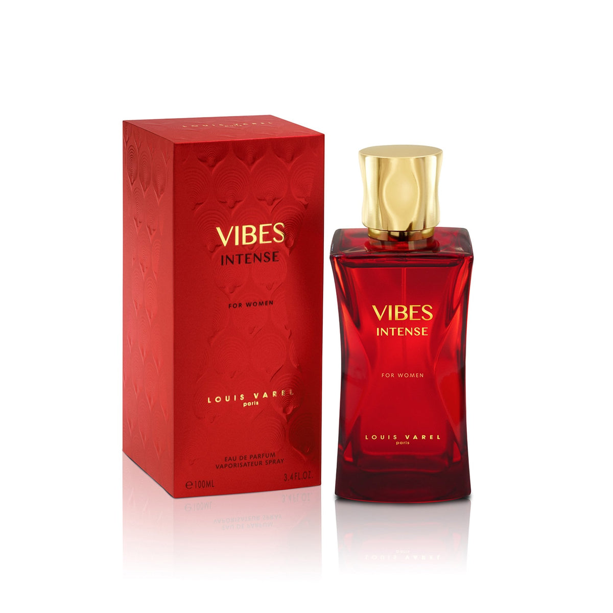Louis Varel Vibes Intense For Women Eau De Parfum 100ml Spray Default Title - Tophatter Daily Deals