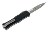 Microtech Mini Hera - Apocalyptic Double Edge Bayonet Blade - Black Chassis - 1701M-10AP Automatic Knives - Tophatter Daily Deals