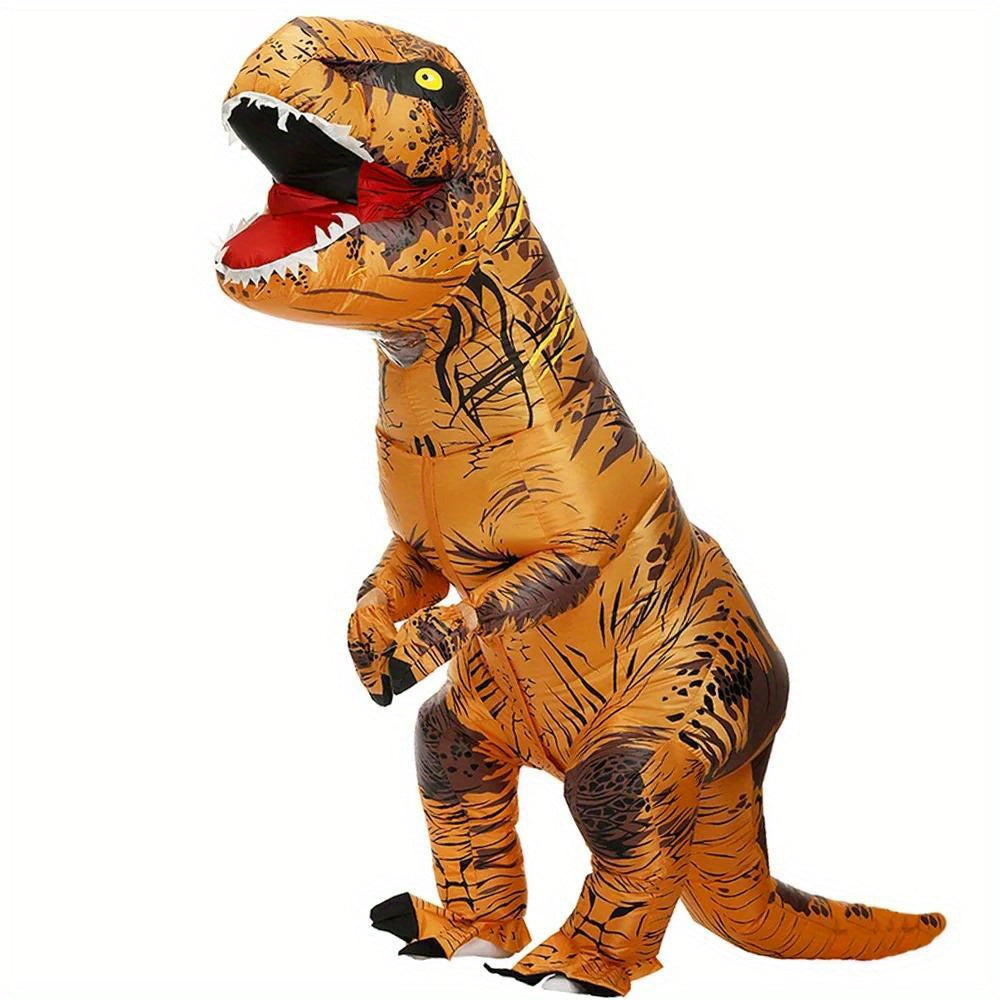 Adult T-Rex Dinosaur Inflatable Costume Halloween - Tophatter Daily Deals