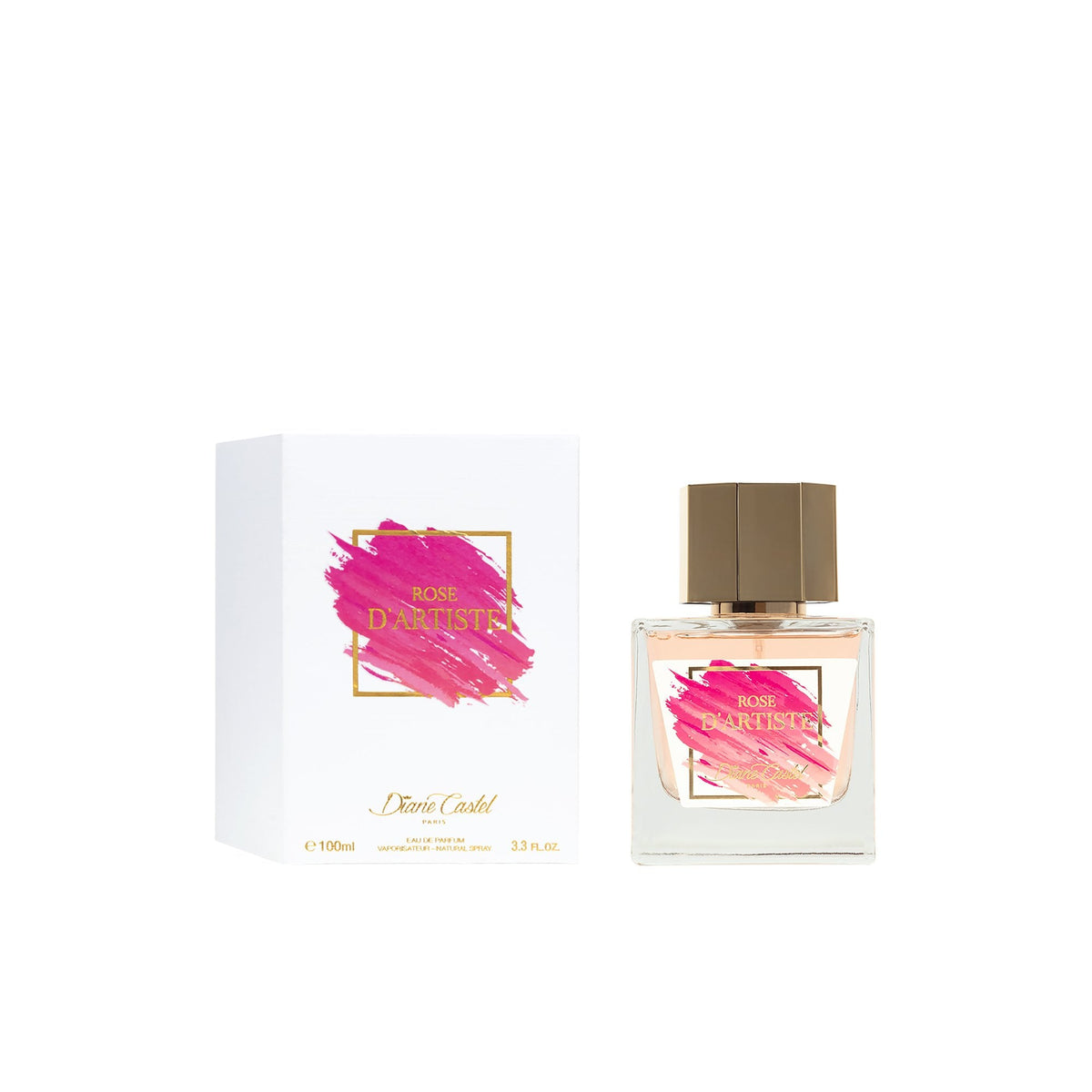 Diane Castel Rose D'Artiste Eau De Parfum 100ml Spray Default Title - Tophatter Daily Deals