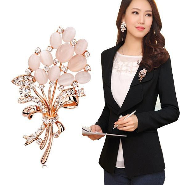 All-match brooch jewelry D 0 - Tophatter Daily Deals