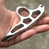 Polycarbon finger tiger self-defense EDC Without binding rope Silver - Tophatter Daily Deals