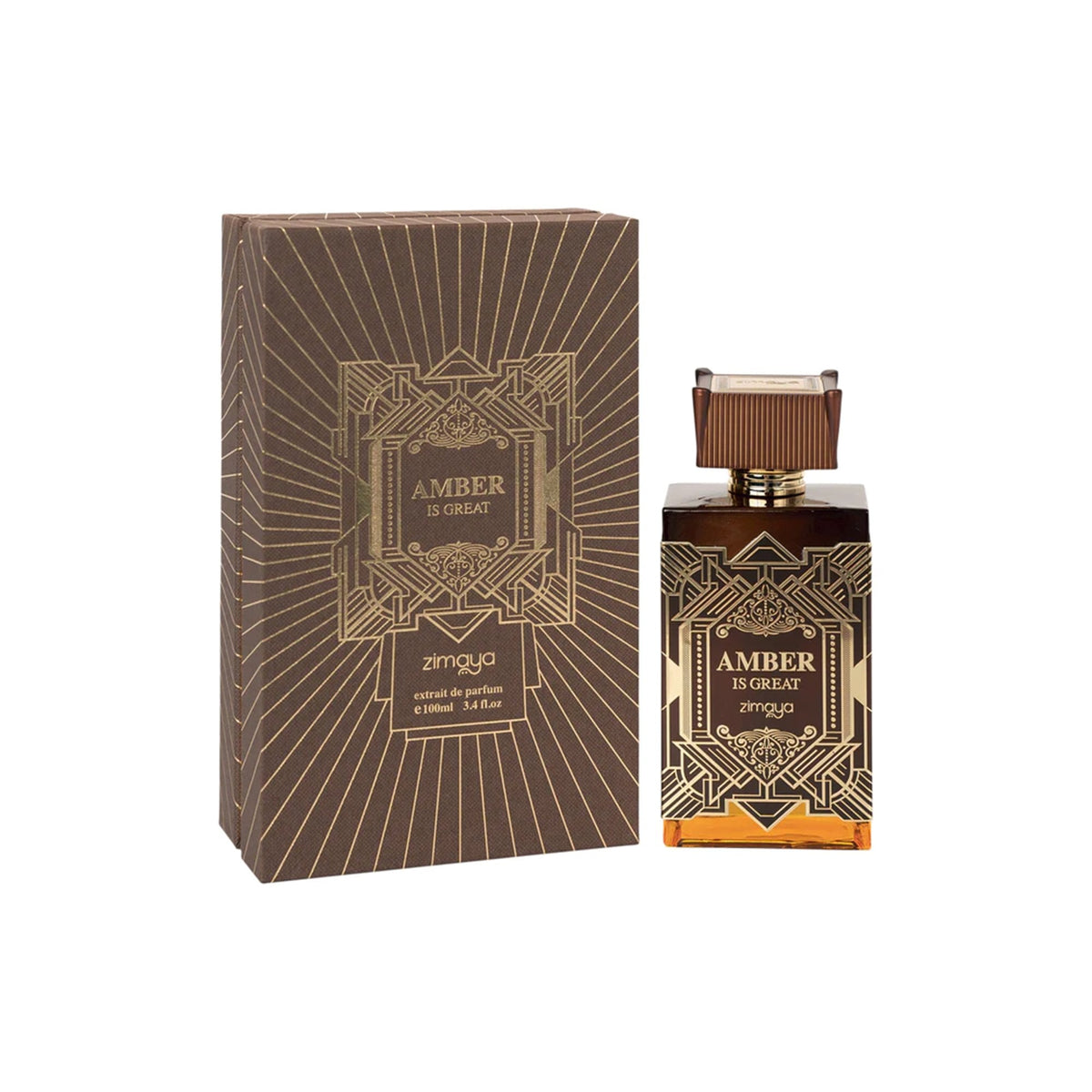 Zimaya Amber Is Great Extrait De Parfum 100ml Spray - Tophatter Daily Deals