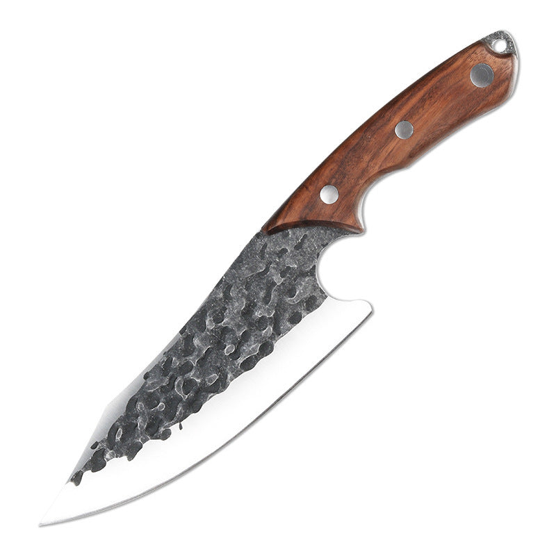 7 Inch Hand Forged Stainless Steel Kitchen Knife C6 slaughtering knife 0 - Tophatter Daily Deals