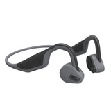 5.0 stereo bone conduction headphones Black Normal 0 - Tophatter Daily Deals