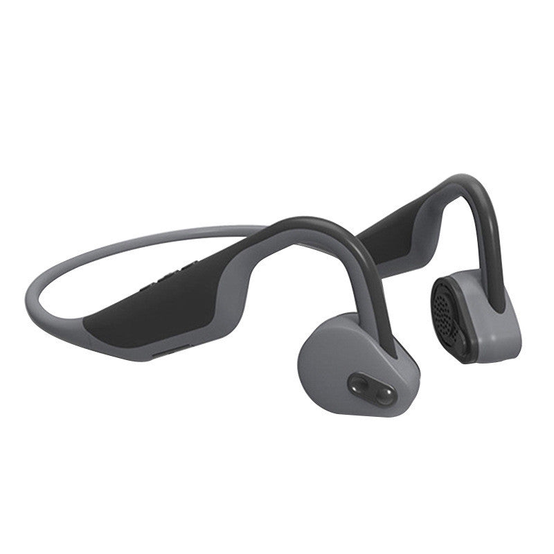 5.0 stereo bone conduction headphones Black Normal 0 - Tophatter Daily Deals