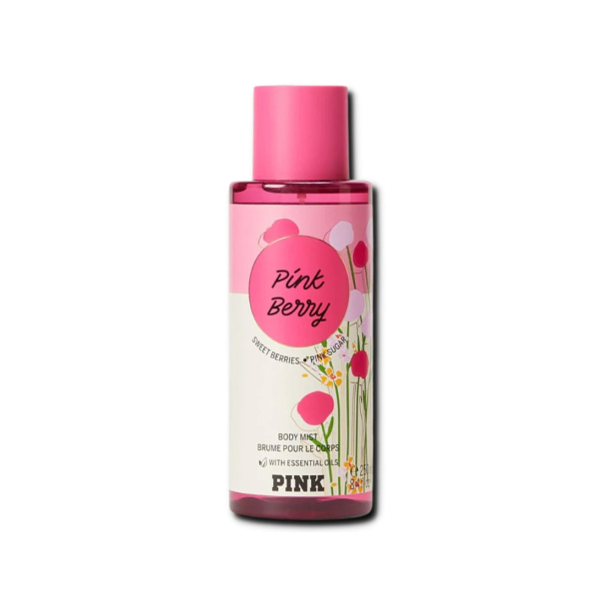 Victoria's Secret Pink Berry Body Mist 250ml Spray Default Title - Tophatter Daily Deals