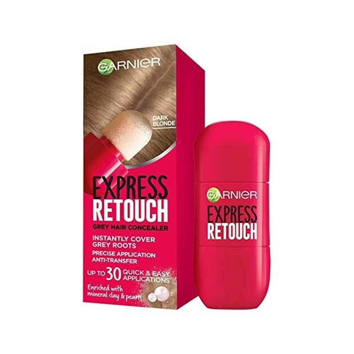 Garnier Express Retouch Grey Hair Concealer 10ml - Dark Blonde Default Title - Tophatter Daily Deals