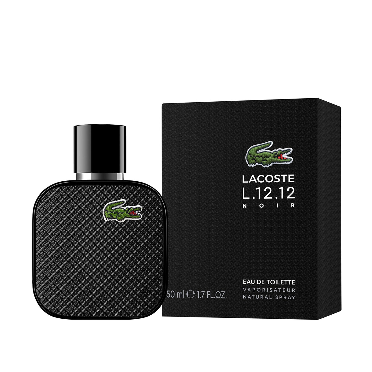 Lacoste L.12.12 Noir Eau De Toilette 50ml Spray - Tophatter Daily Deals