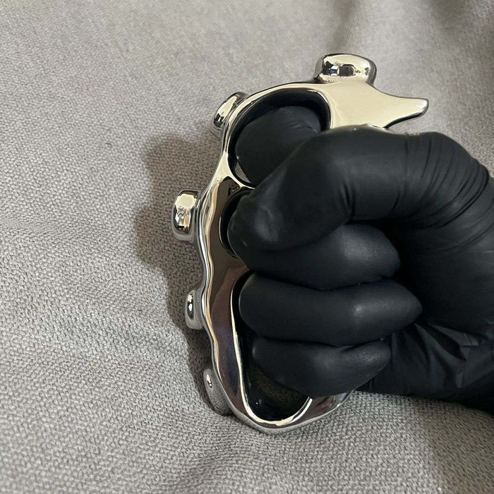 Alien four-finger Knuckles Brass Knuckle - Tophatter Daily Deals