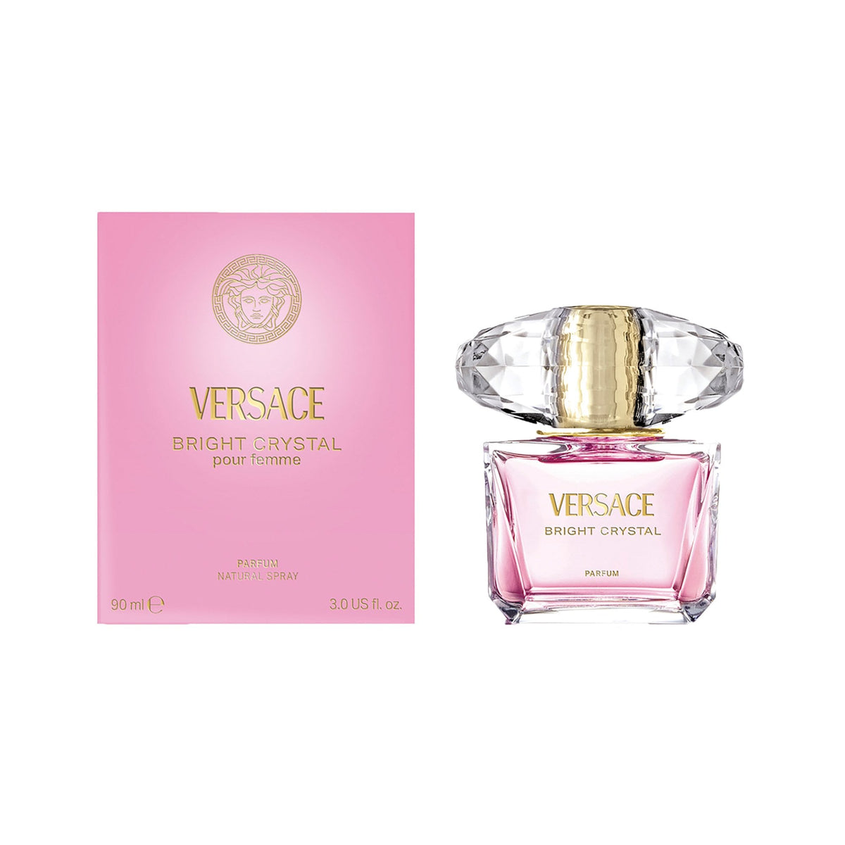 Versace Bright Crystal Parfum 90ml Spray - Tophatter Daily Deals