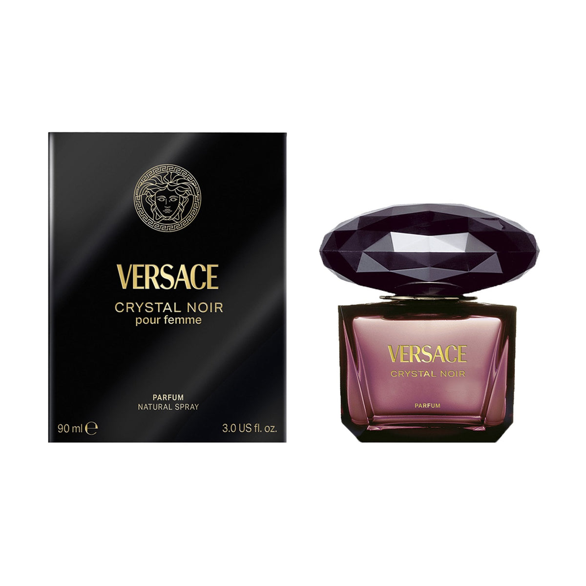 Versace Crystal Noir Parfum 90ml Spray - Tophatter Daily Deals
