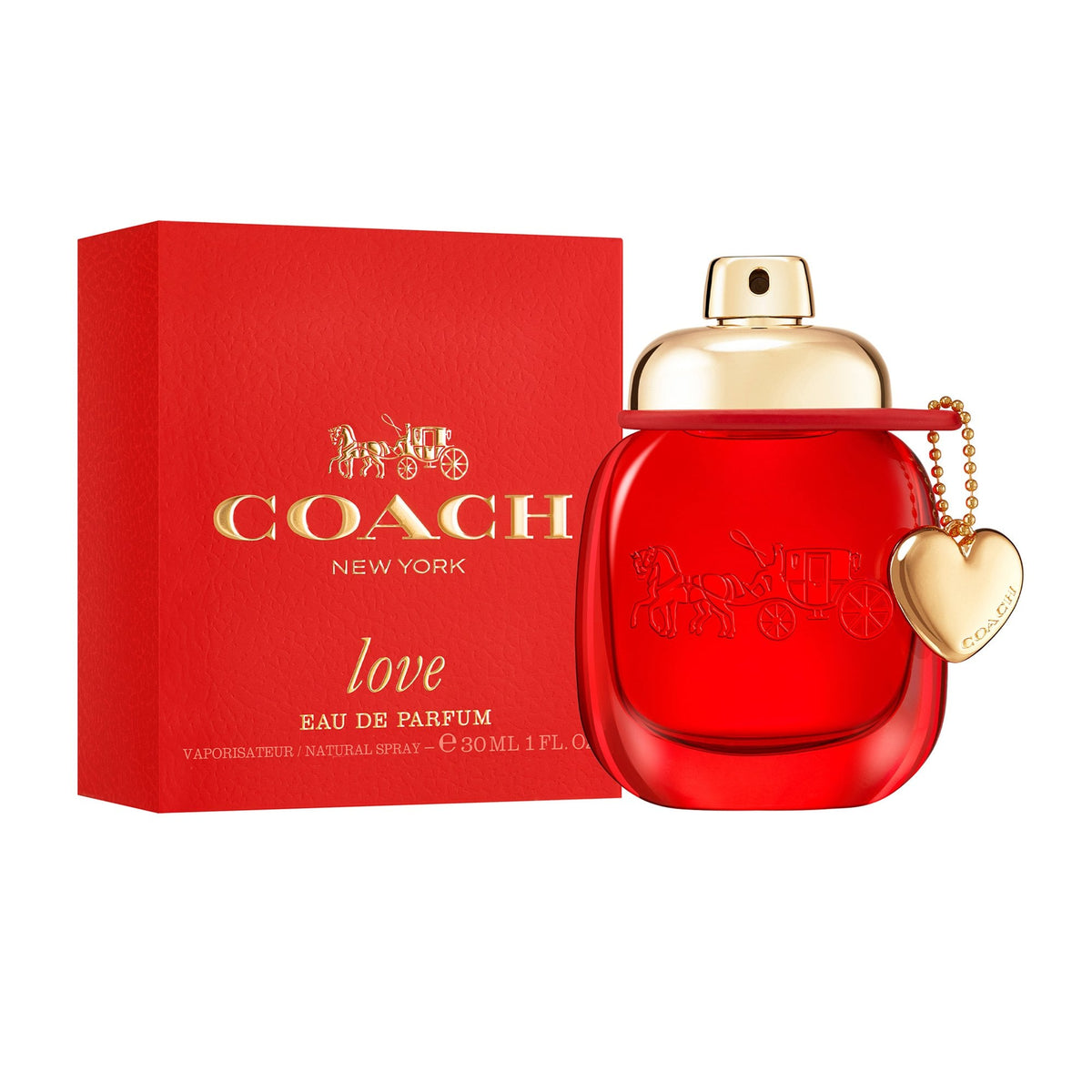 Coach Love Eau De Parfum 30ml Spray - Tophatter Daily Deals